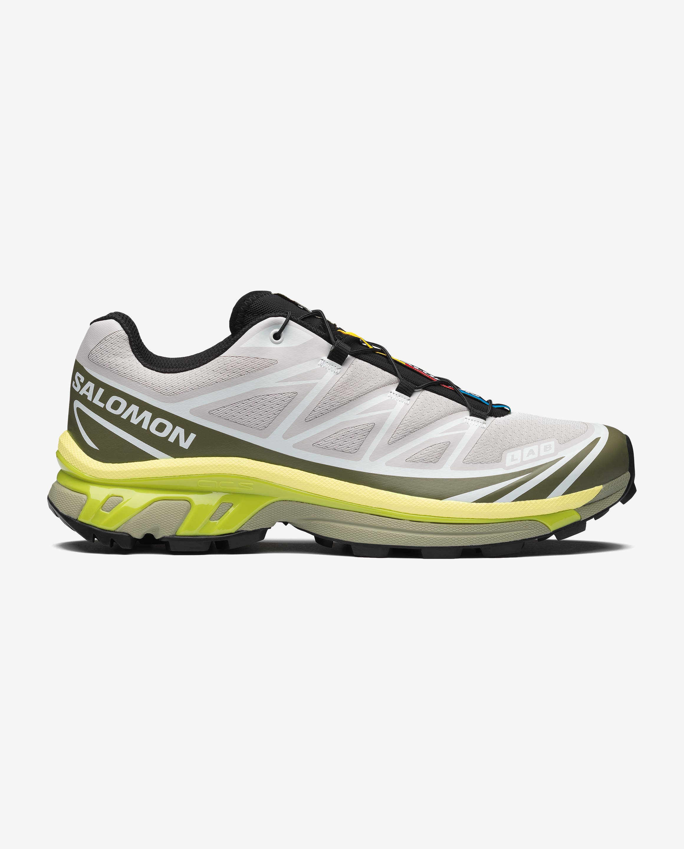 XT-6  Lunar Rock / Deep Lichen Green / Bright Chartreuse
