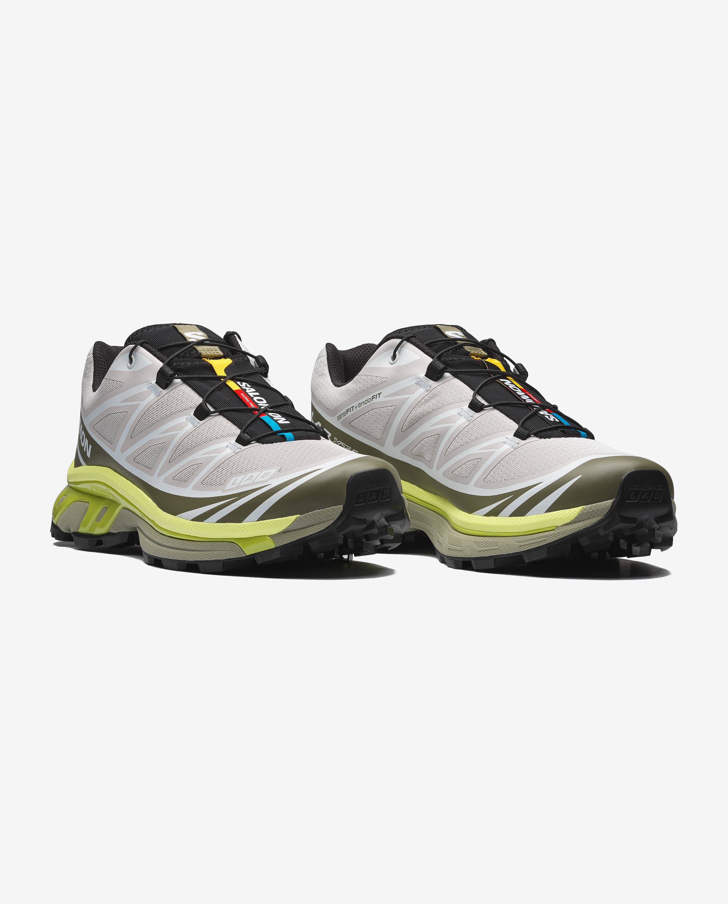 XT-6  Lunar Rock / Deep Lichen Green / Bright Chartreuse