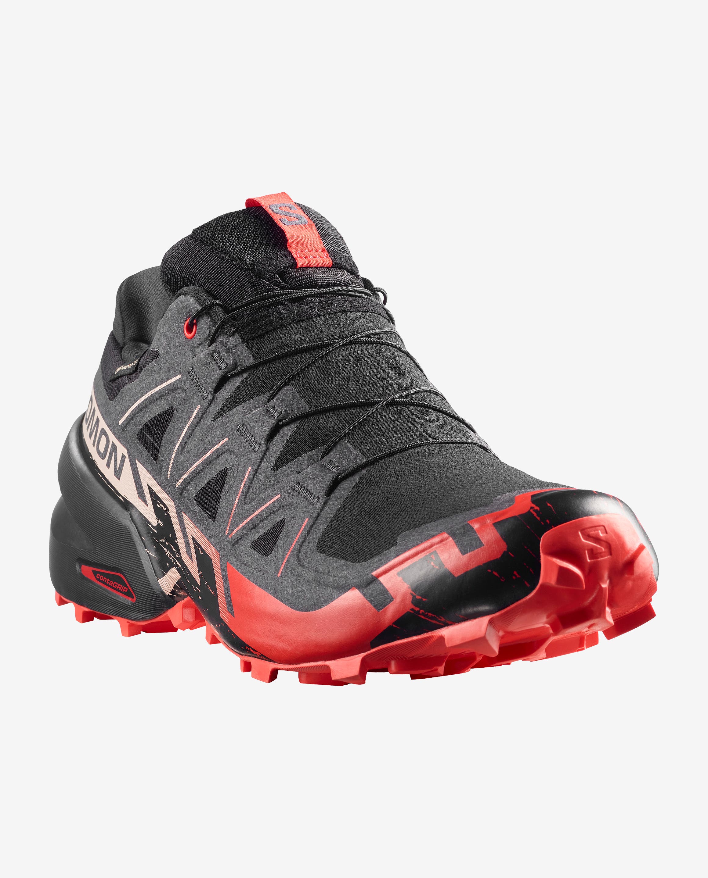 SPEEDCROSS 6 GORE-TEX   Black / Fiery Red / Almond Milk